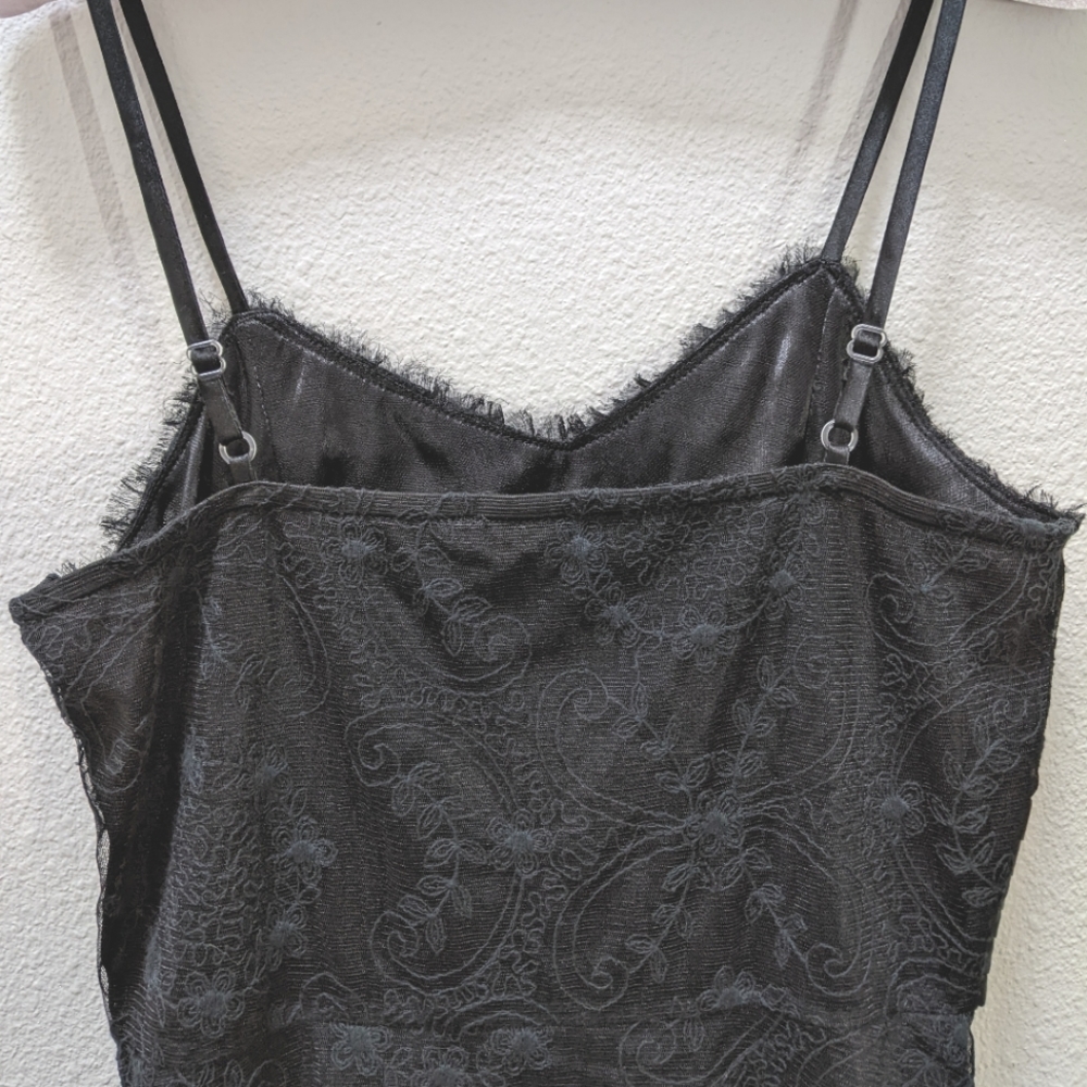 SOLD🔴 Y2k/2000s lace overlay dress - Picture 5 of 11